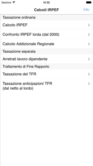 Calcoli IRPEF(圖2)-速報App