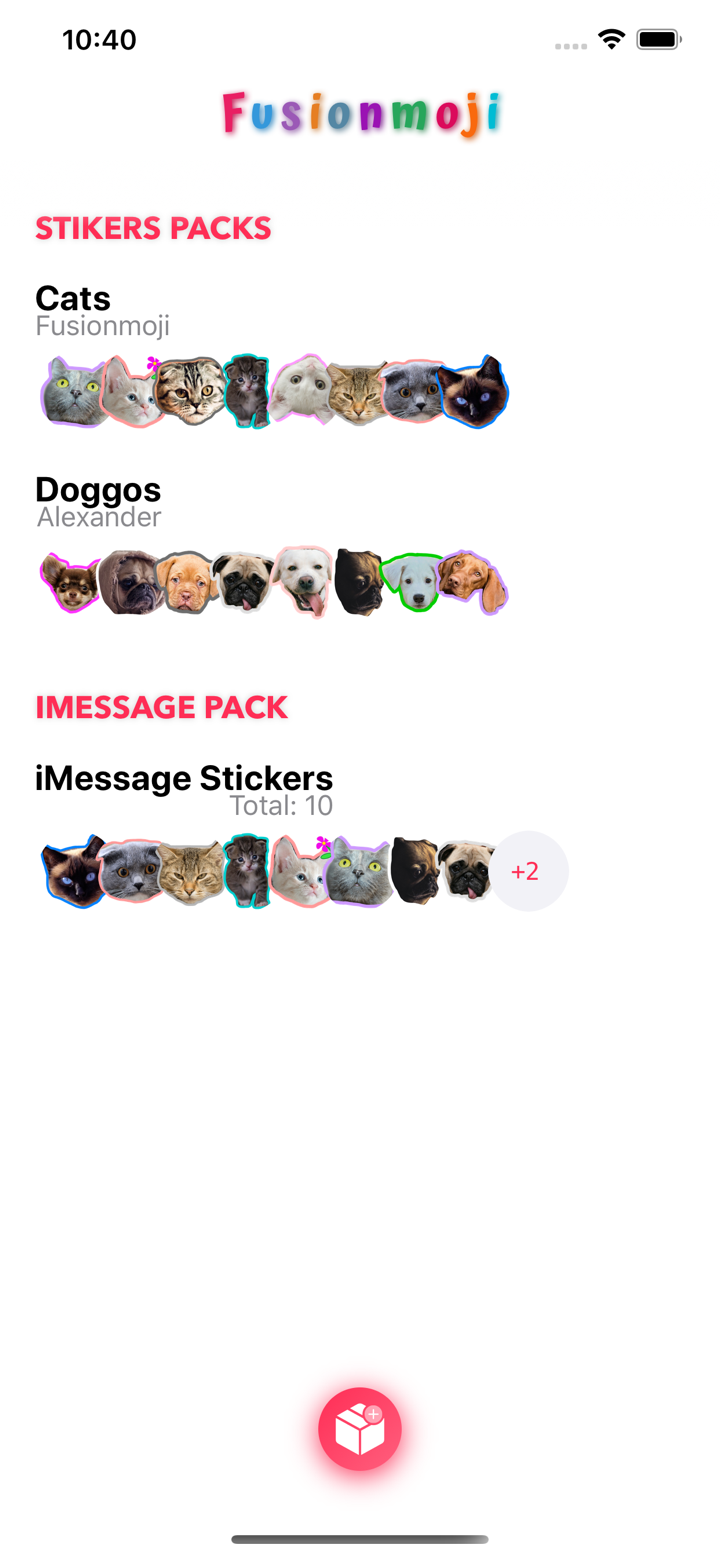 Sticker Maker - Fusionmoji screenshot 1