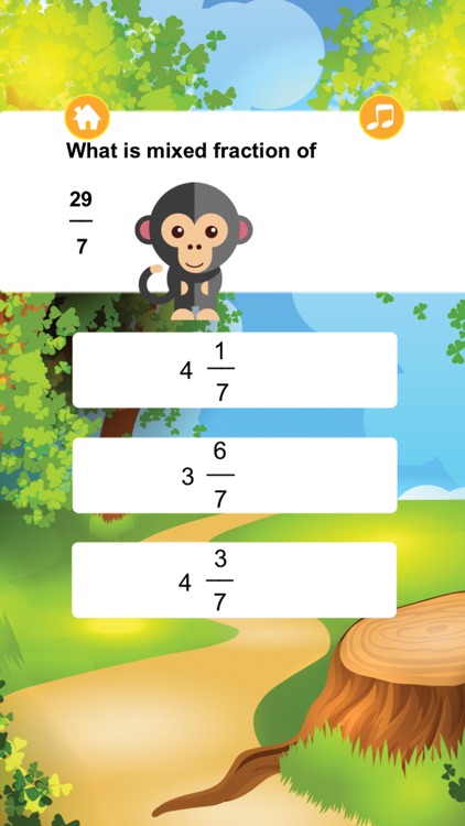 Fifth Grade Math Crazy Gorilla game for kids