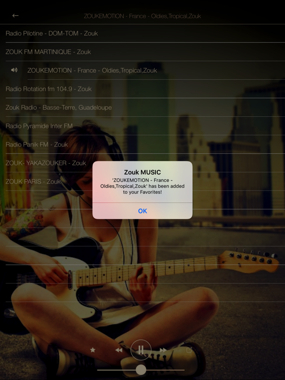 Screenshot #5 pour Zouk Music Radio ONLINE FULL