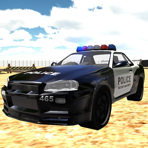 City Traffic Police Car Driving iOS App