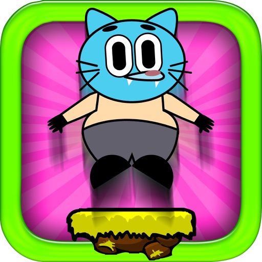 Tapping Jump Game for Gumball iOS App