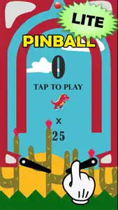 Pinball Dino Sniper Games For Kids Adults screenshot #1 for iPhone