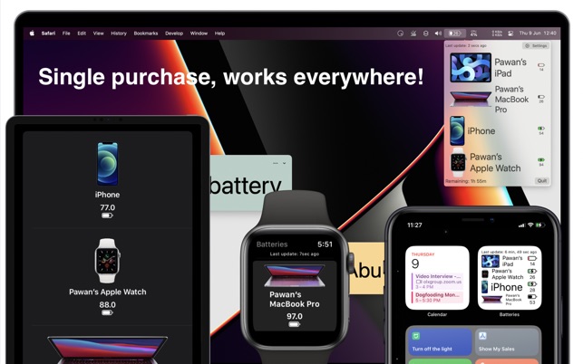 How can i see the battery percentage on my apple watch clearance