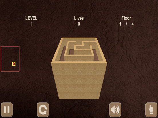 Red ball & maze. Inside View iPad screenshot