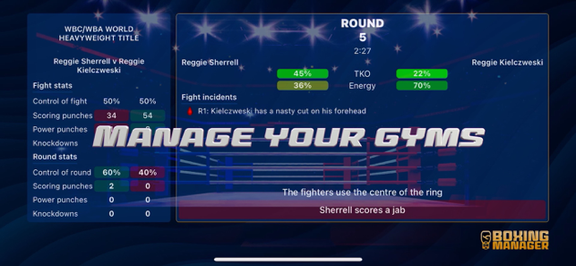 ‎Boxing Manager Screenshot