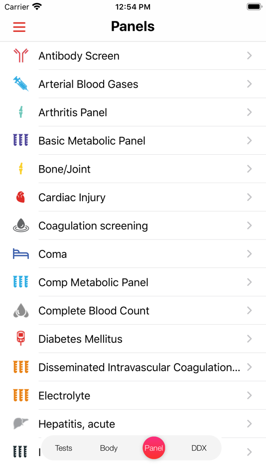#1. Lab Values Reference (iOS) 由: Imago AI LLC