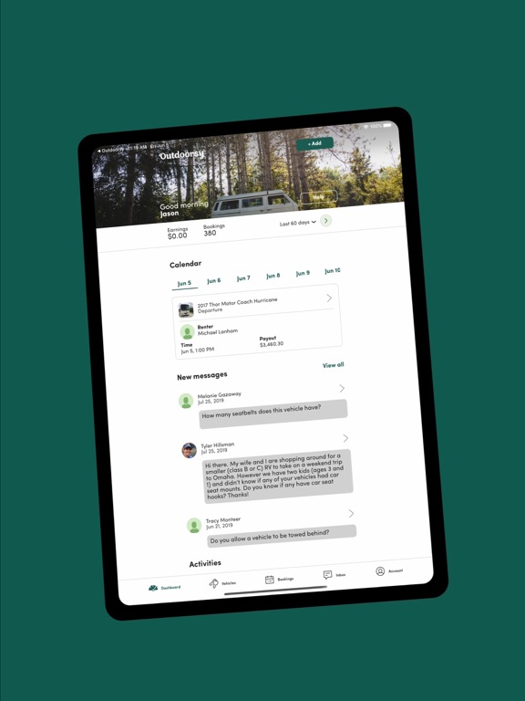 Screenshot #4 pour Outdoorsy Host - Rent your RV