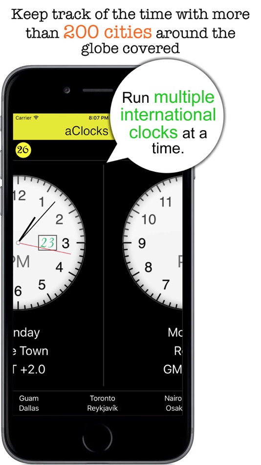 aClocks - International Clocks - 1.0.5 - (iOS)