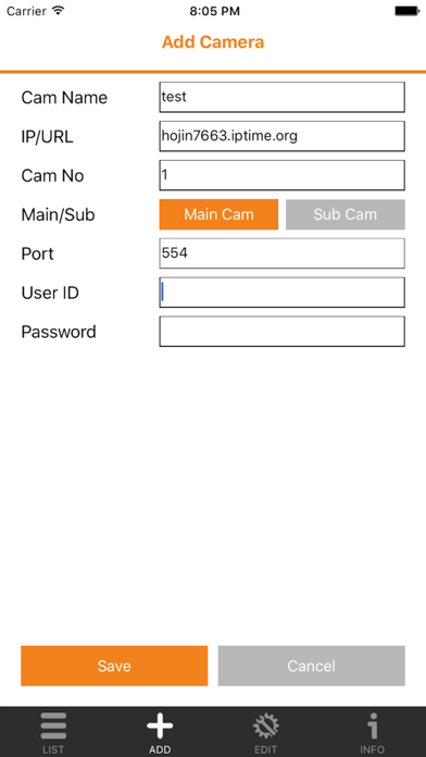 Screenshot #2 pour SimpleCAM- WiFi