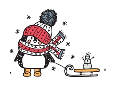 Activities of Penguin Seasons! Stickers