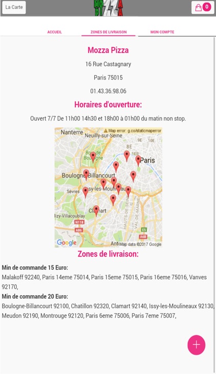 Mozza Pizza Paris screenshot-3