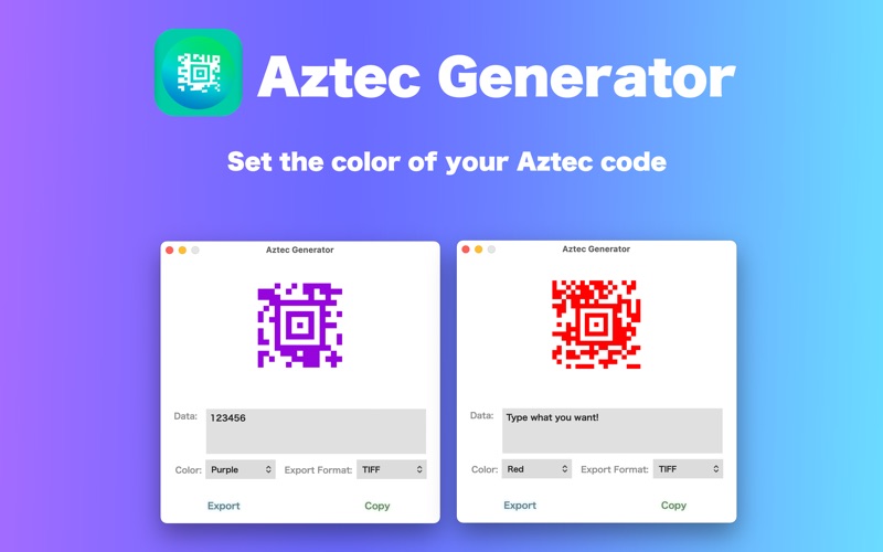aztec generator 2 - code maker iphone screenshot 4