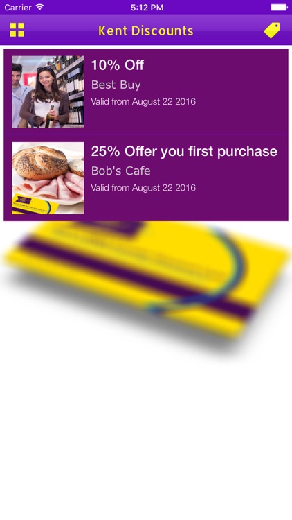Kent Discount Card