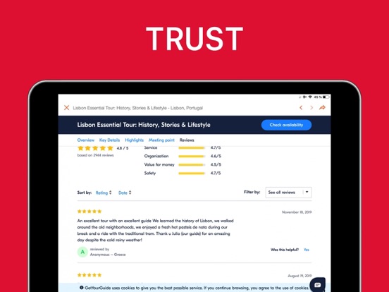 Lisbon Travel Guide Offline iPad screenshot 7 - Travel app