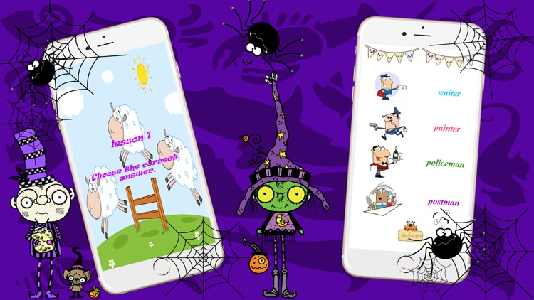 match the pics game easy learning english for kids