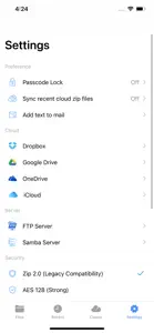 WinZip: #1 zip & unzip tool screenshot #6 for iPhone