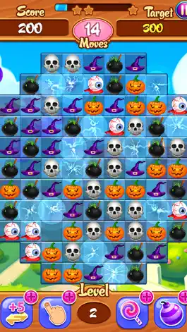 Game screenshot Halloween Scary Pumpkin Match 3 hack