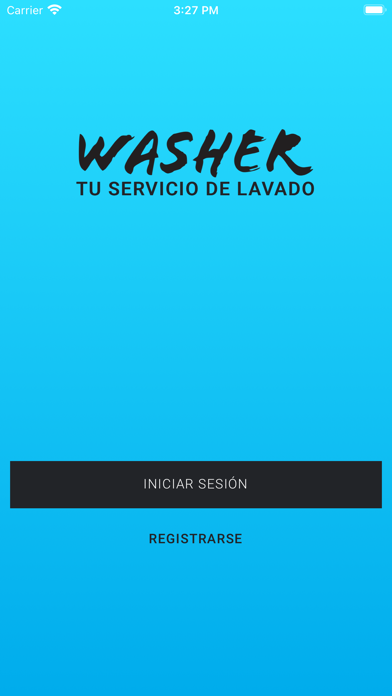 Washer app Screenshot