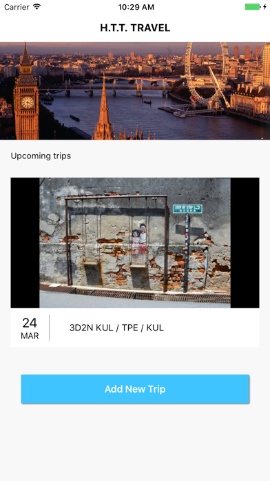 Screenshot #1 pour HTT Travel