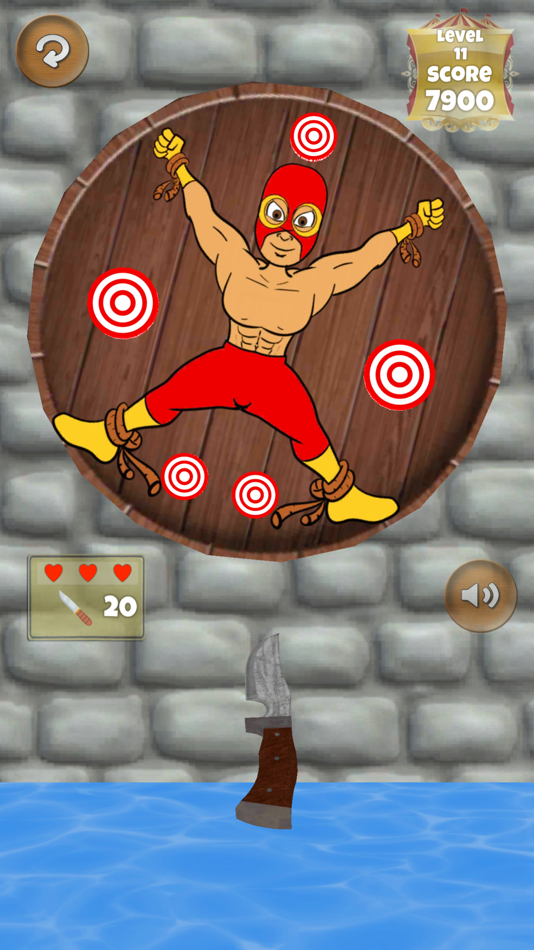 #2. Classic Knife Throwing Game (iOS) 由: RAYJAYFRO LLC