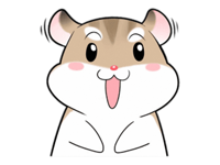 Sassy Hamster - Cute stickers for iMessage