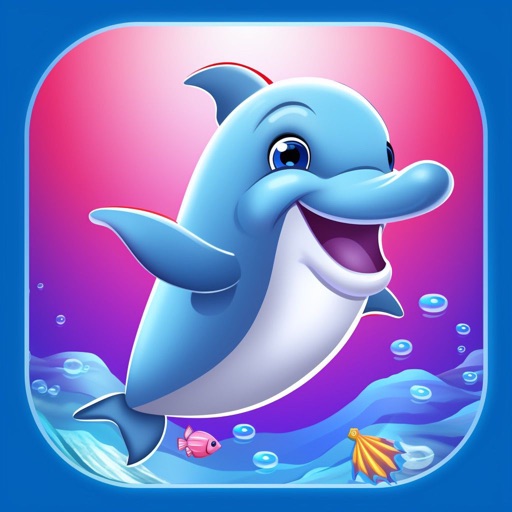 Sea World: Dolphin & Whale Toy Icon