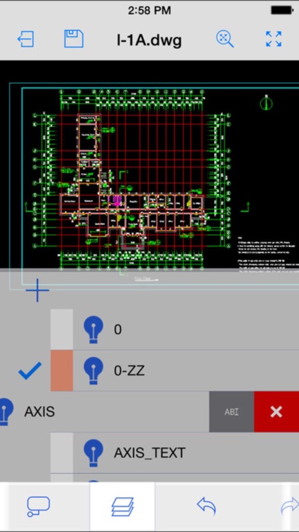 CAD On The Go - edit 2D/3D AutoCAD DWG/DFX files