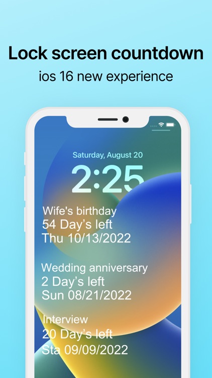 Lockscreen Countdown™