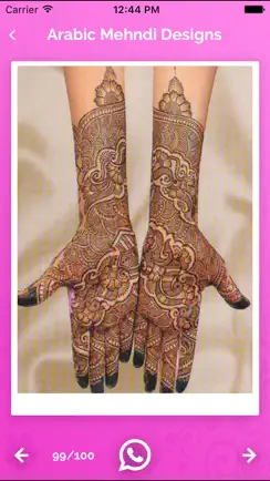 Indian & Arabic Mehndi Designs & Photos Offline iPhone image 4