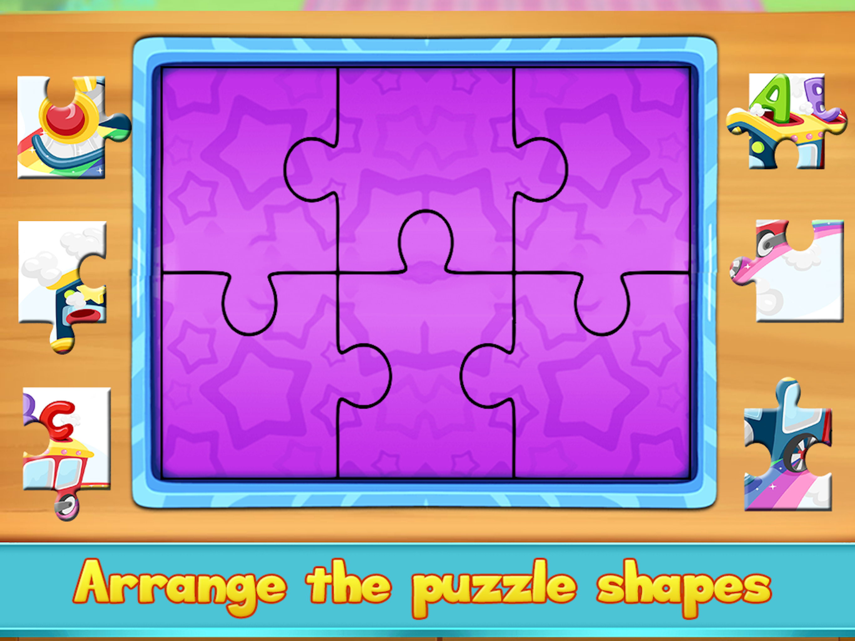Preschool Jigsaw Puzzle - kids Learning Brain Game