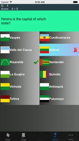 Game screenshot Colombia Department (State) Maps and Flags hack