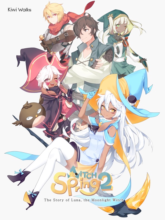 WitchSpring2 на iPad