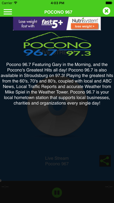 How to cancel & delete Pocono 96.7 from iphone & ipad 2