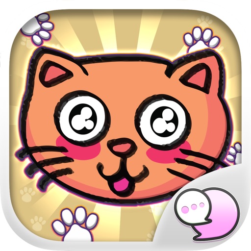 Crazy Catz Stickers for iMessage Free icon