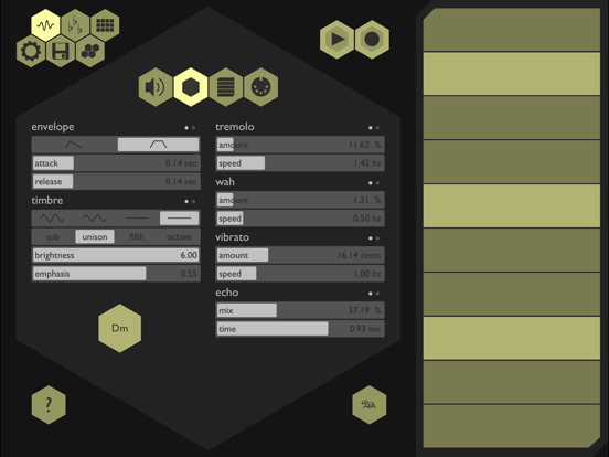 Chordion : Musical Instrument & MIDI Controller iPad app afbeelding 5