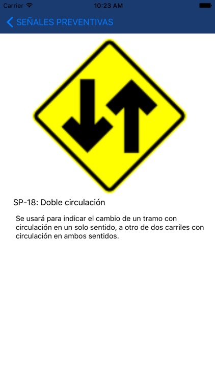 Señales de tráfico en México