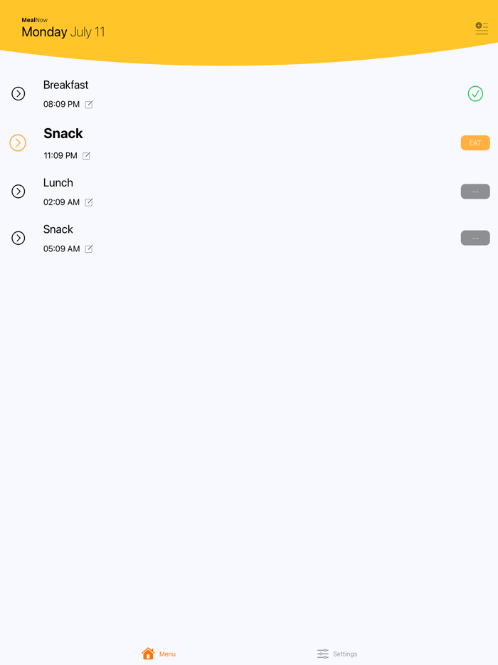 Meal Reminder - MealNow