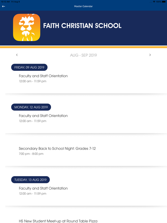Screenshot #6 pour Faith Christian School FCS-K12
