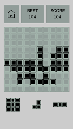 Retro Block Puzzle - jigsaw fit matrix screenshot 3