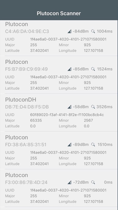 Screenshot #2 pour Plutocon Scanner