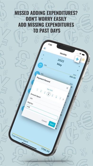 Screenshot 3 of Cash Out: Simple Expense Track App