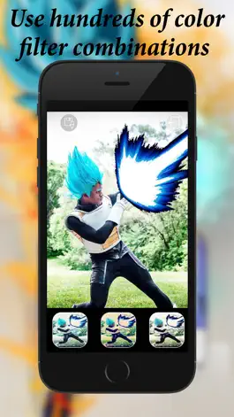 Game screenshot Photo Editor for Super Saiyan: Blue Hair Edition hack