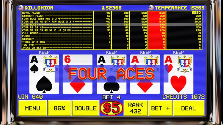 Video Poker Big Win Jackpot