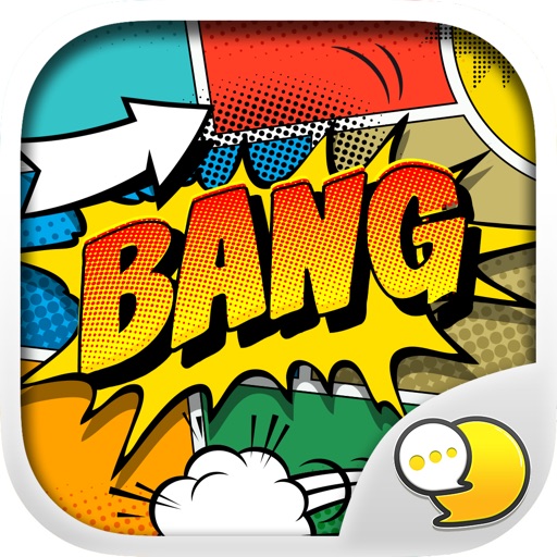 Cartoon Comic Stickers iMessage by ChatStick Icon