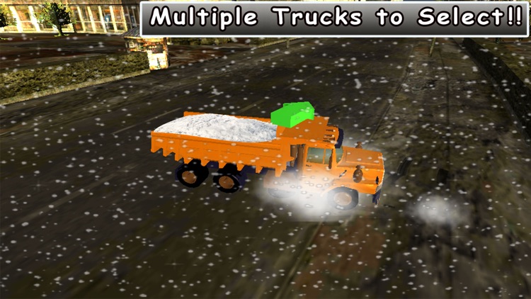 Snow Plow Truck Excavator Simulator 3D - Snowplow