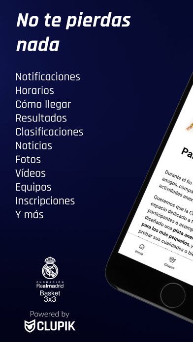 Copa 3x3 Fundación Real Madrid Screenshot