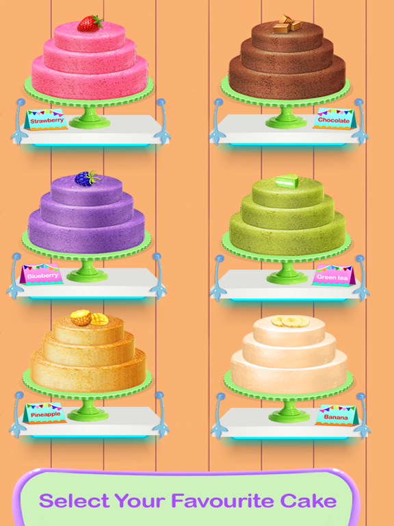 Girls Cake Maker Baking Games screenshot 2