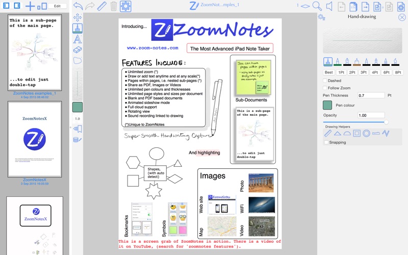 Screenshot #2 pour ZoomNotes Desktop