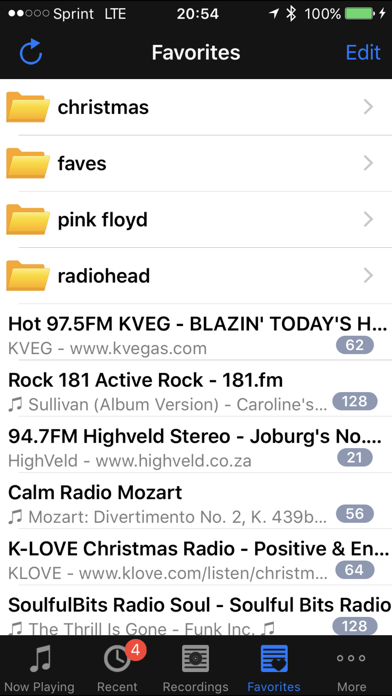 ooTunes Radio: Record... screenshot1